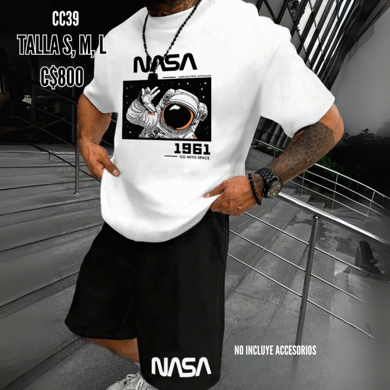 Conjunto Short de NASA.--CC39