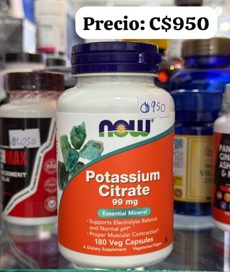 Citrato de potasio