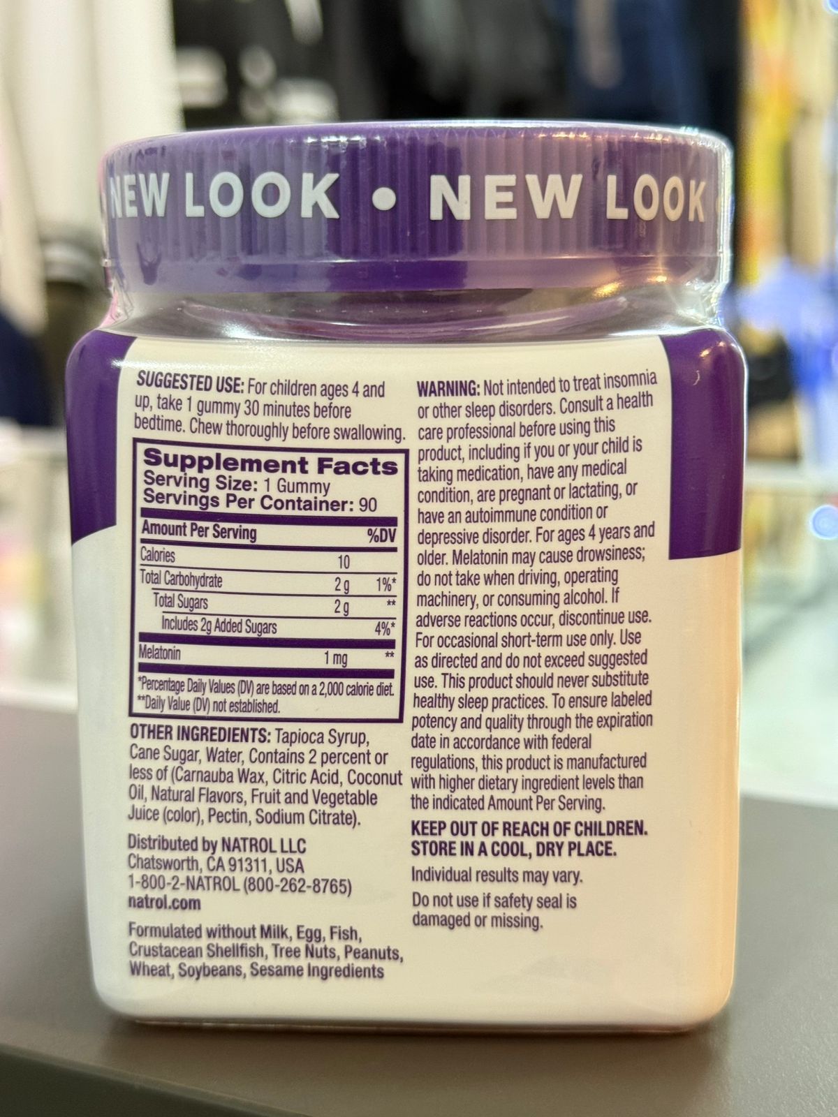 Melatonina 1 mg Natrol Kids - Imagen 2