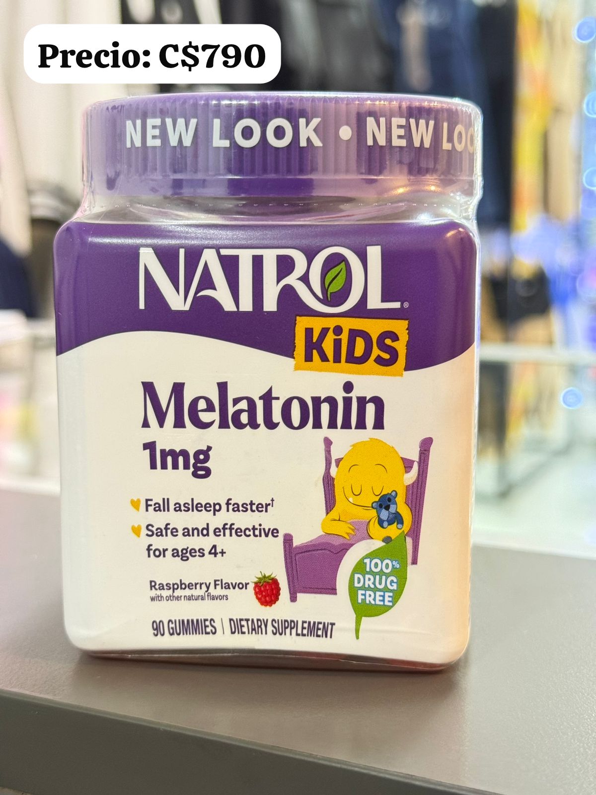 Melatonina 1 mg Natrol Kids