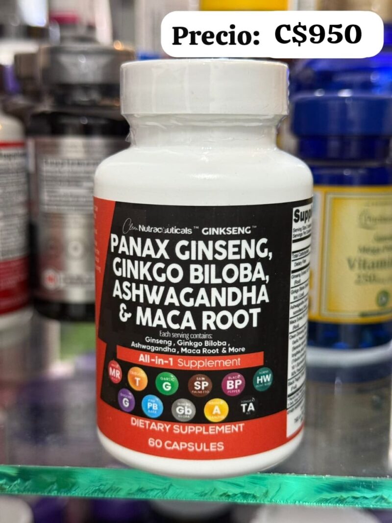 Multivitaminico y potenciador para caballeros