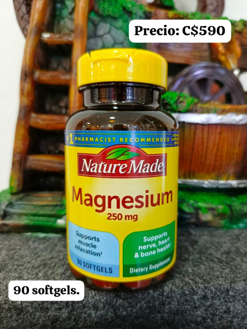 Magnesio de 250 mg