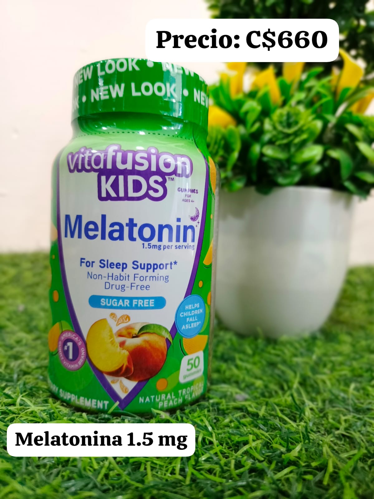 Melatonina 1.5 mg para niños