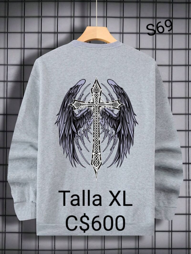 Sudadera gris