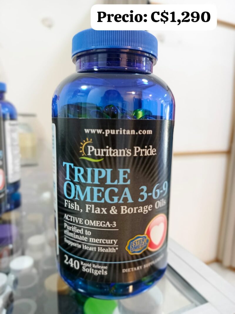 Triple Omega 3-6-9 Puritans