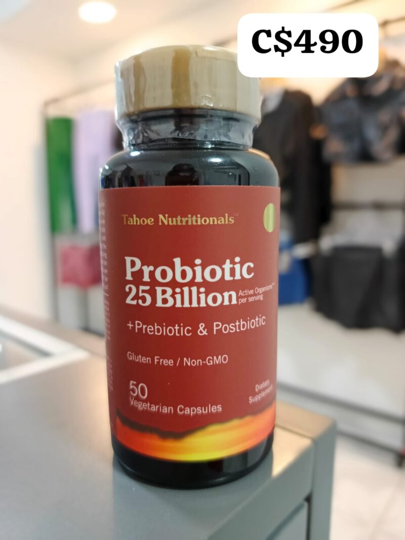 Probióticos y Prebióticos 25 Billones