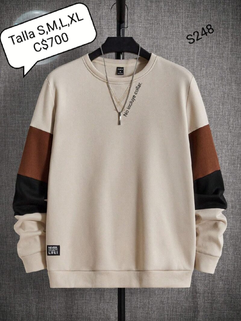 Sudadera de 3 tonos