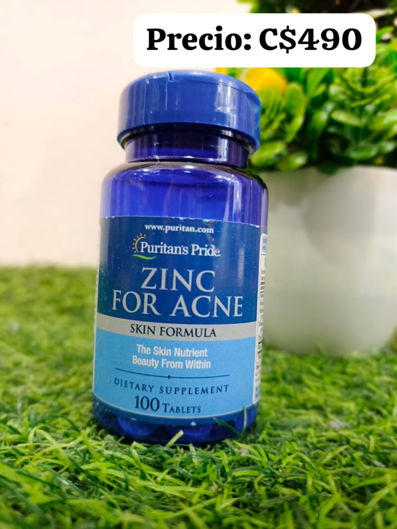 Zinc para Acné