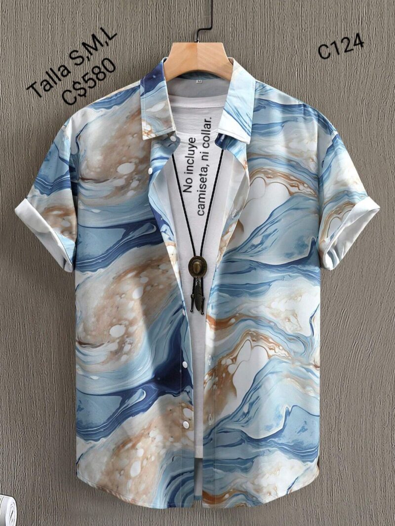 Camisa de vestir con diseño minimalista