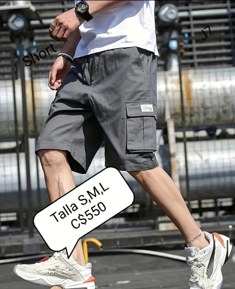 Short cargo para hombre