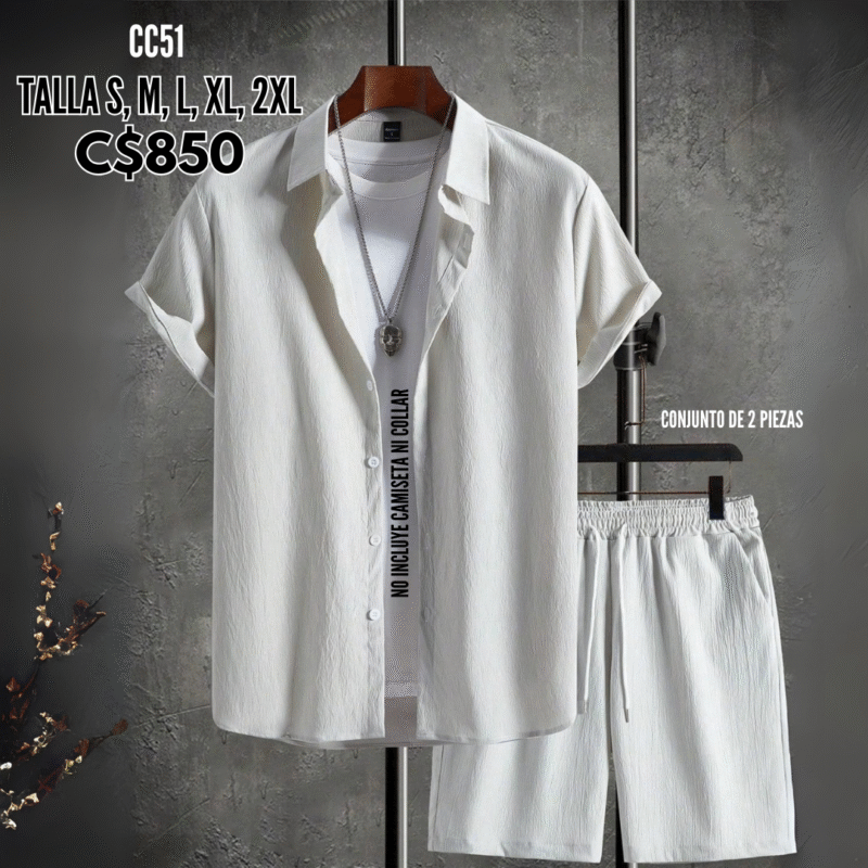 Conjunto con short.--CC-51