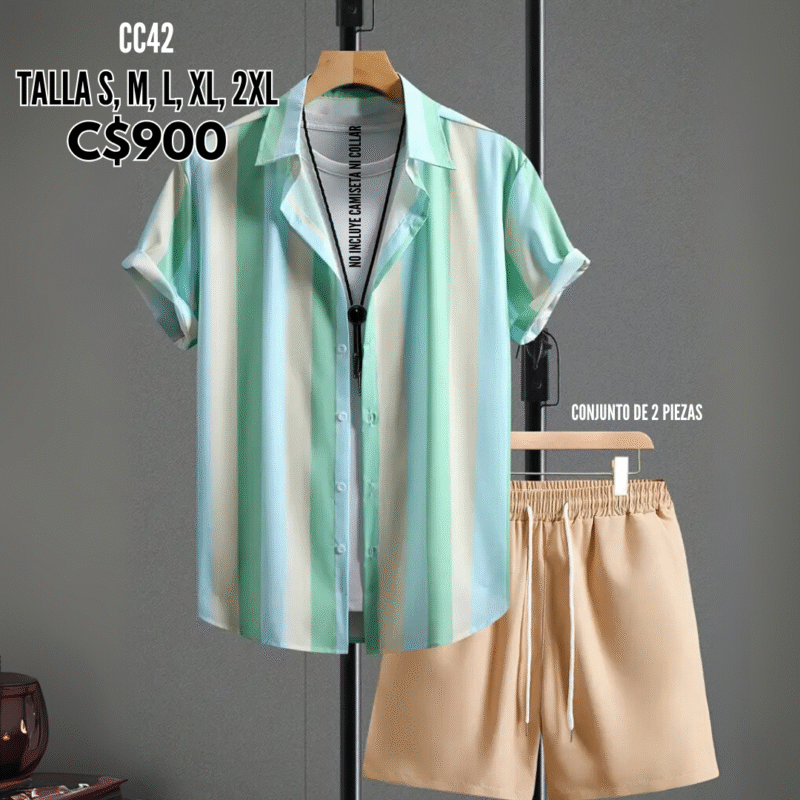 Conjunto con short.--CC42