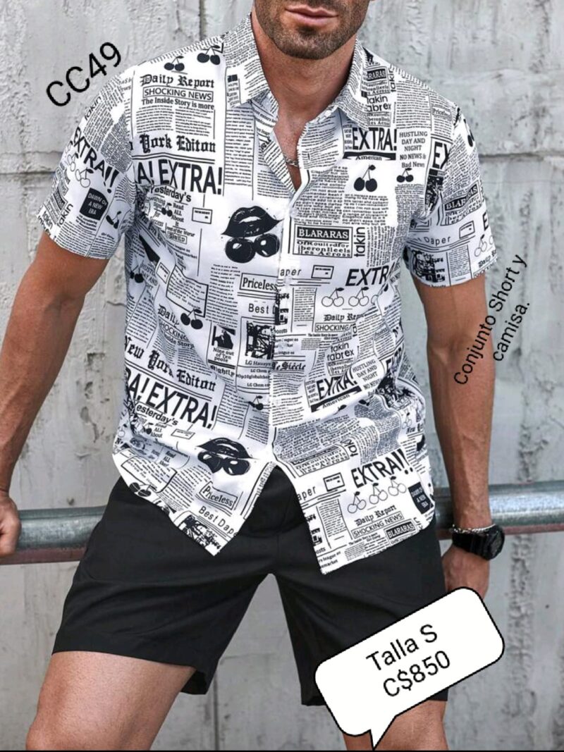 Conjunto con short.--CC49