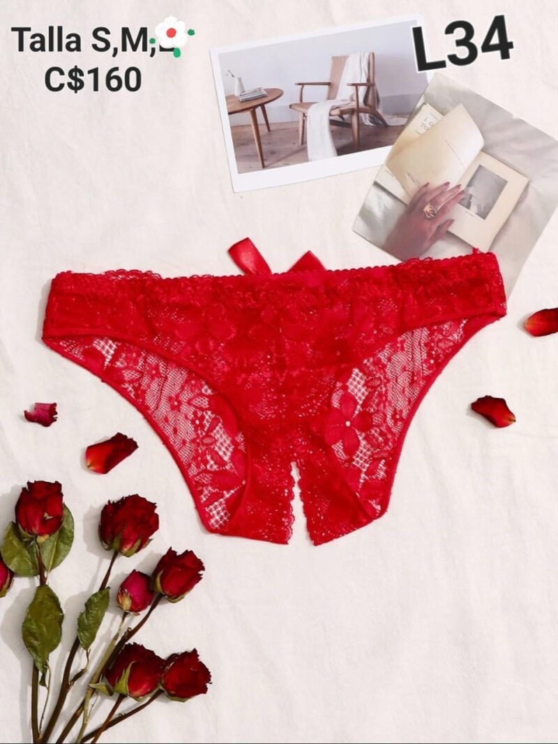 Bragas rojas - L34