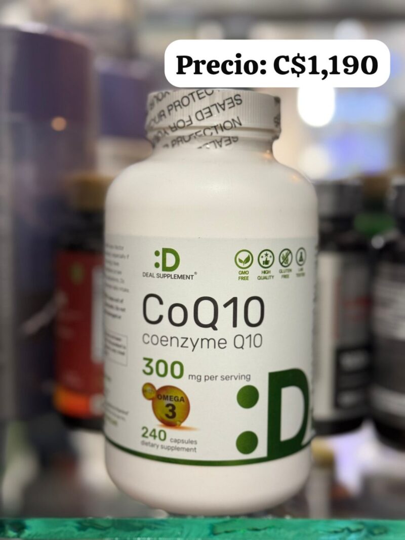 CoQ10 + Omega 3 – 300 mg
