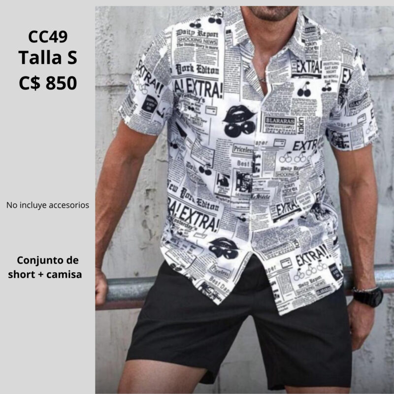 Conjunto con short.--CC49