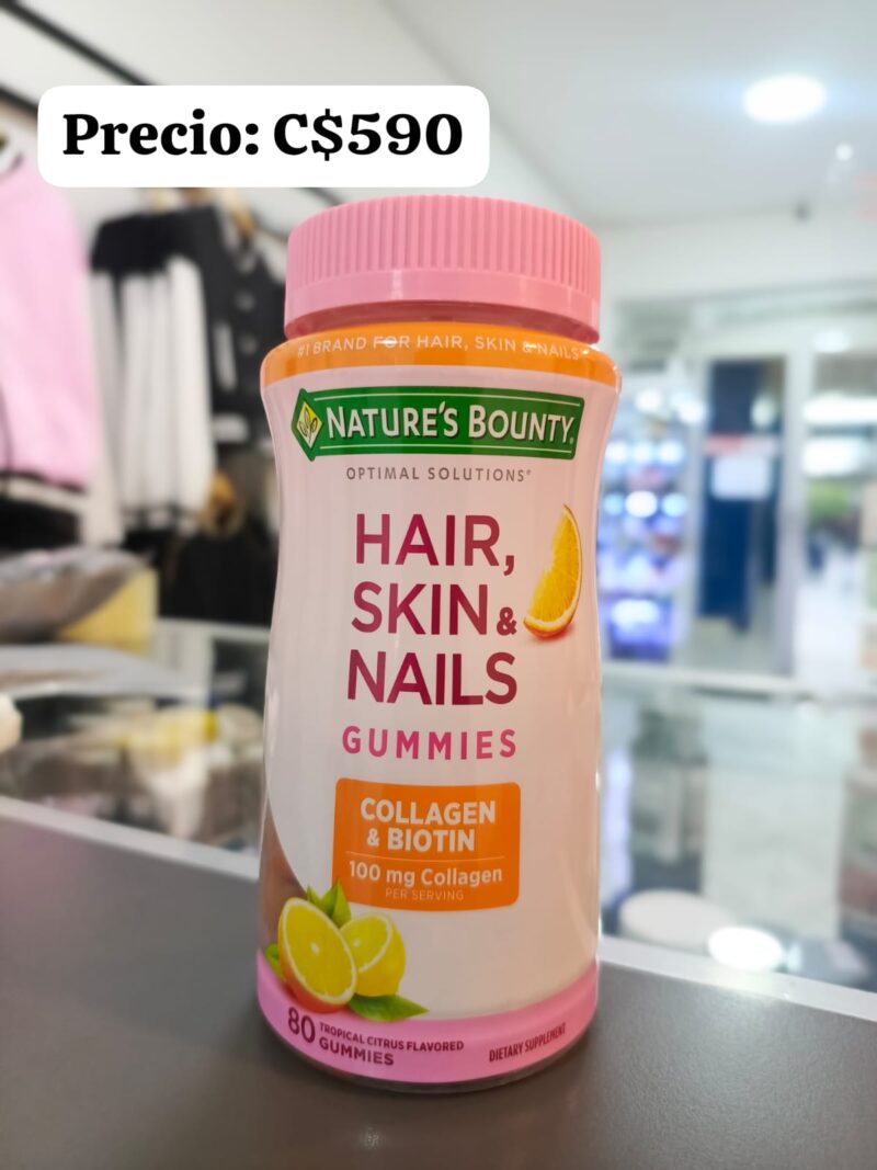 Gomitas de Colágeno + Biotin - Hair, Skin, Nails