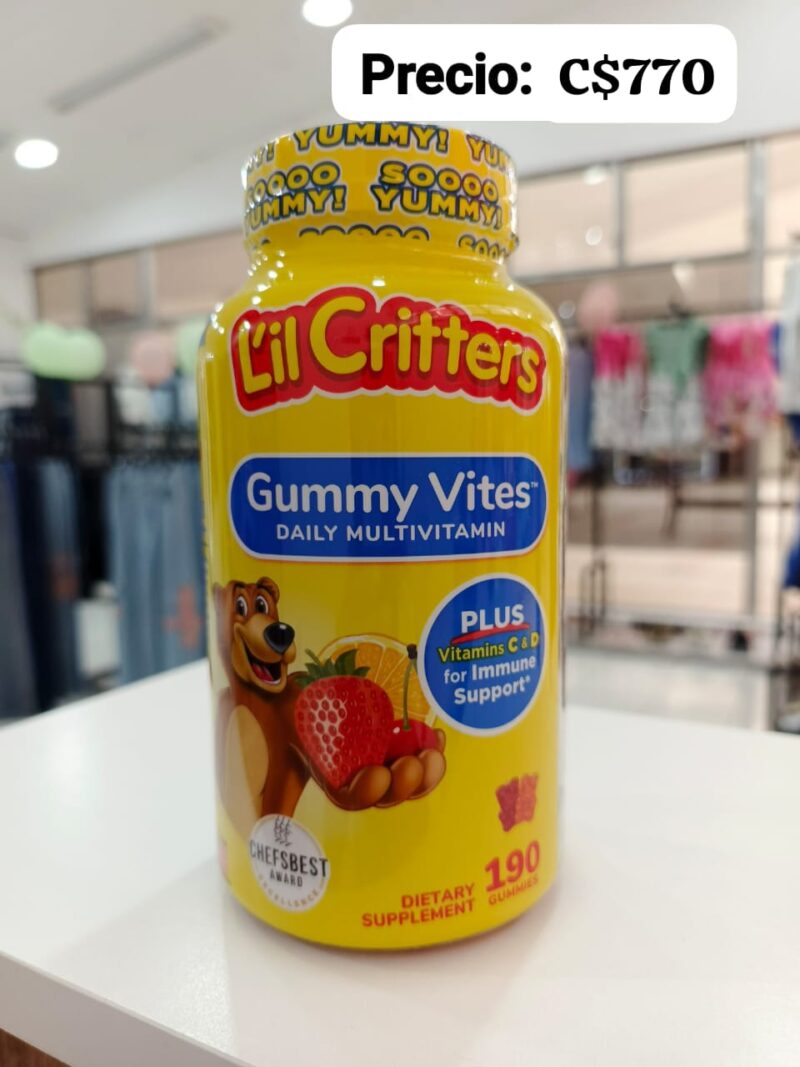 Multi vitaminas para niños, 150 gomitas.