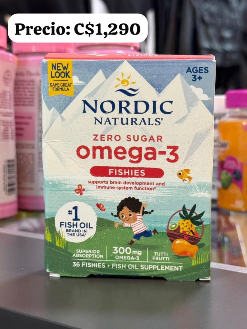 Omega 3s - Fishies Nordic Naturals