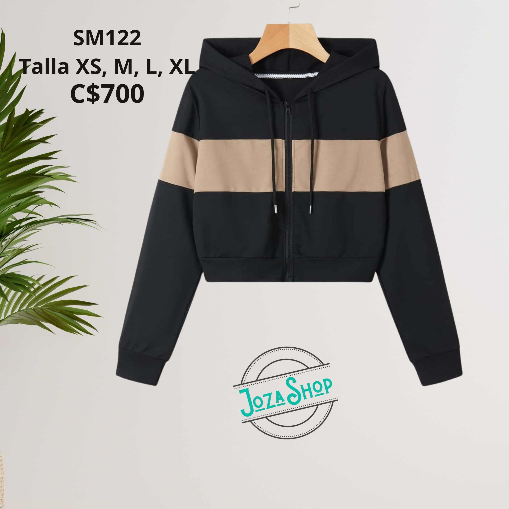 Sudadera de dos colores para dama - SM122