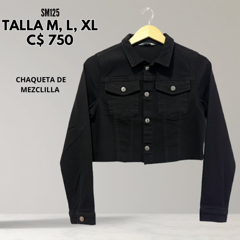 Chaqueta estilo jeans.--SM125