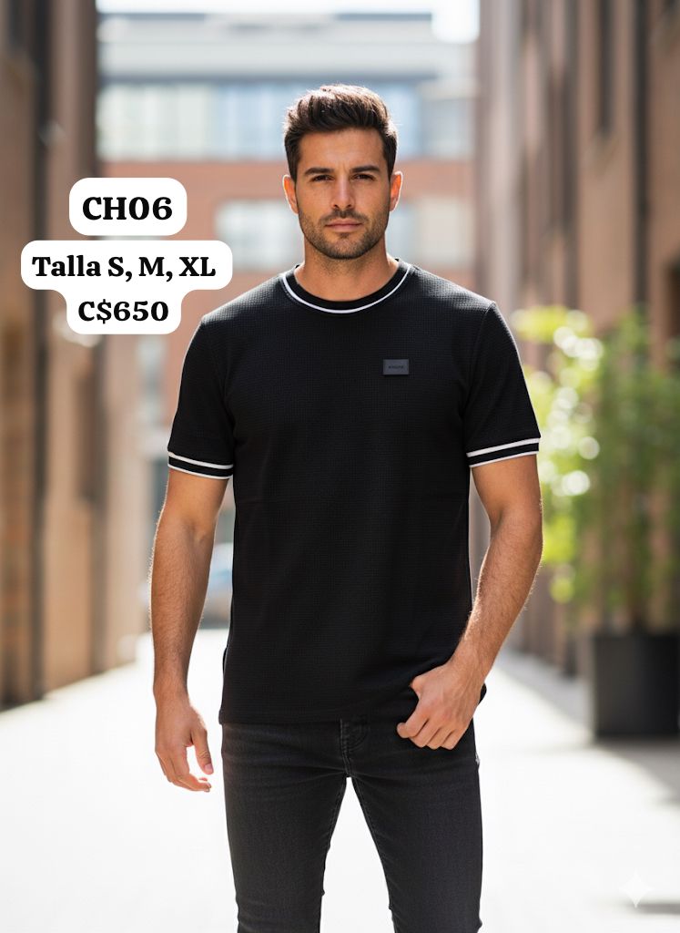 Camisa OLD MONEY cuello Redondo - CH06