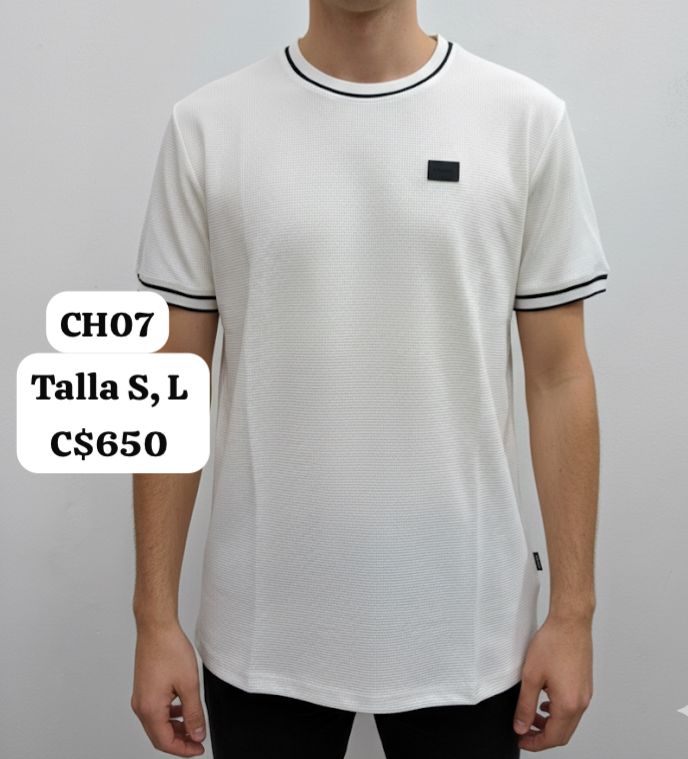 Camisa OLD MONEY cuello redondo - CH07