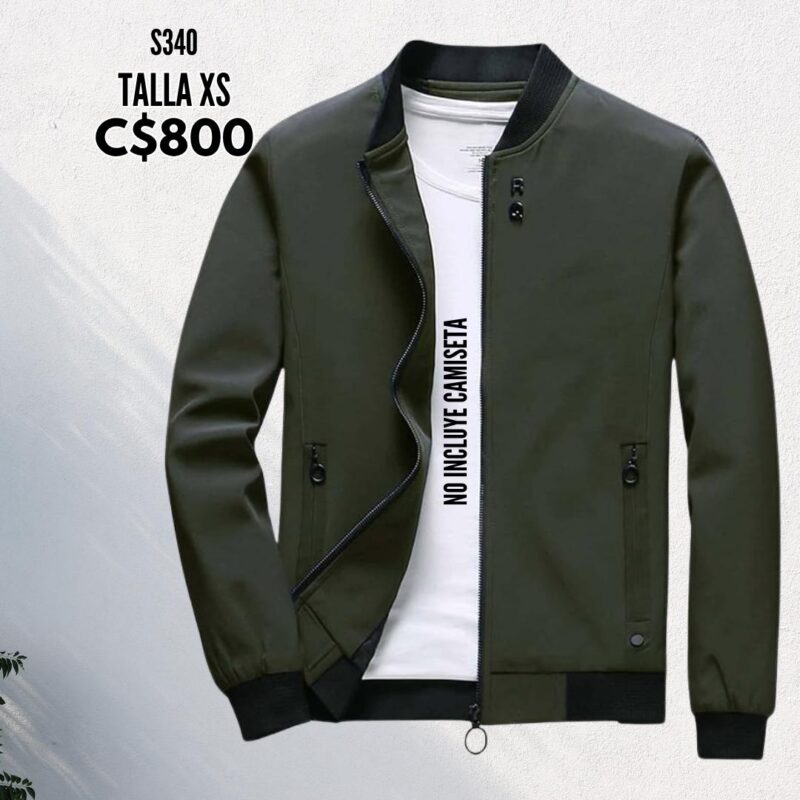 Chaqueta estilo impermeable --S340