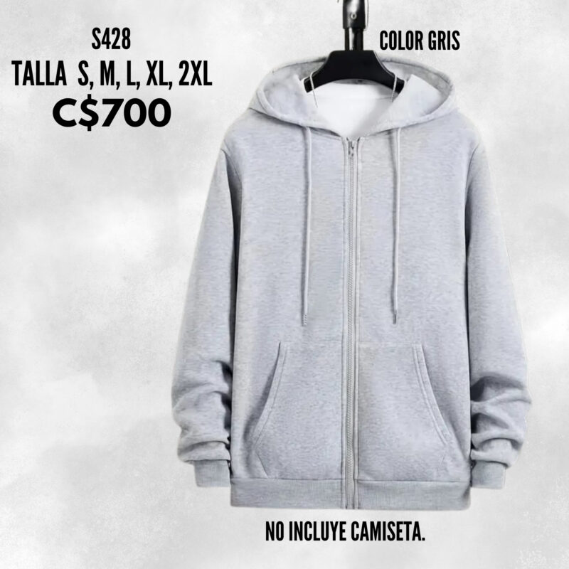 Sudadera con capucha,--S428