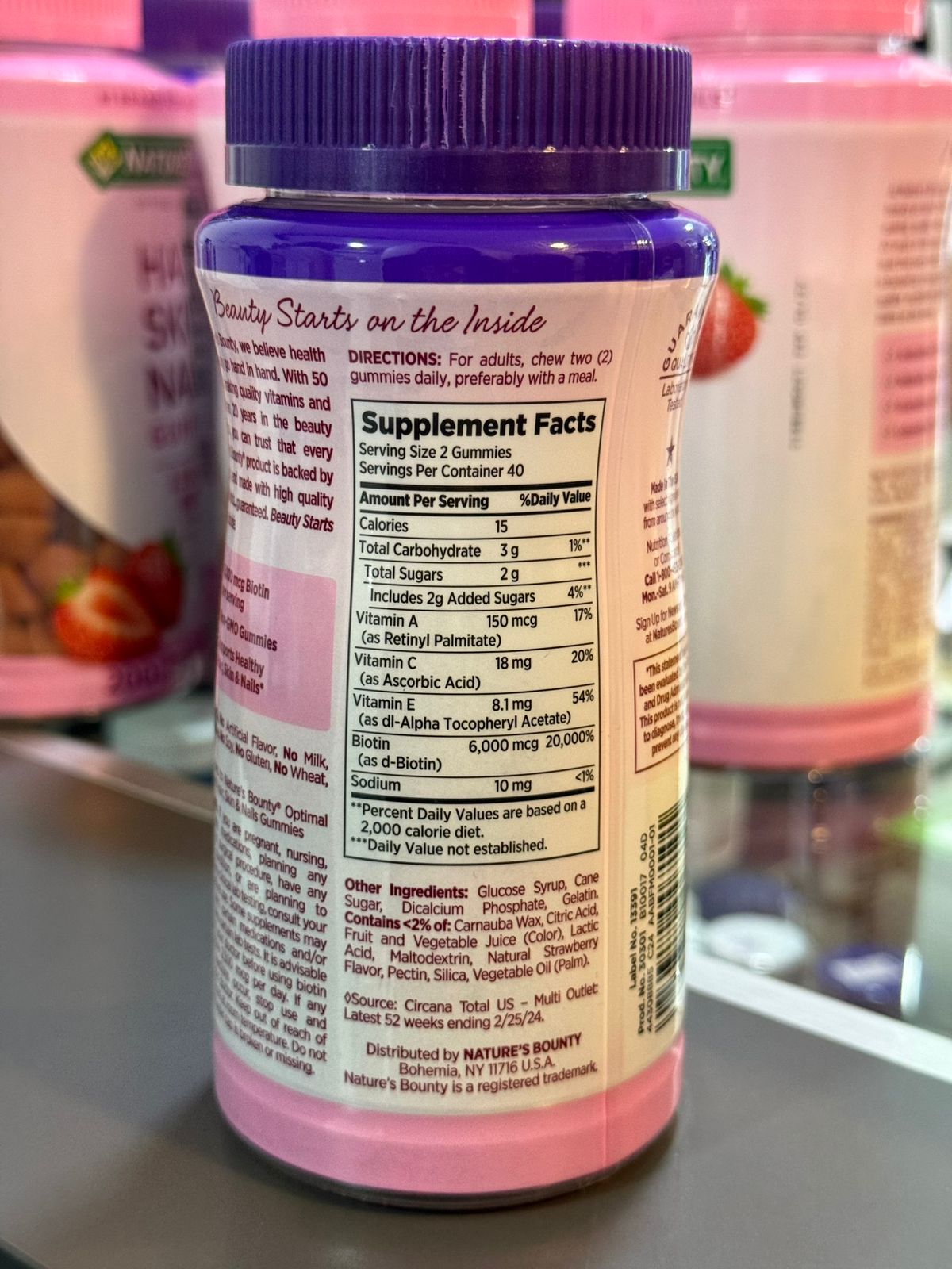 hair, skin, nails advanced 80 gomitas - Imagen 2