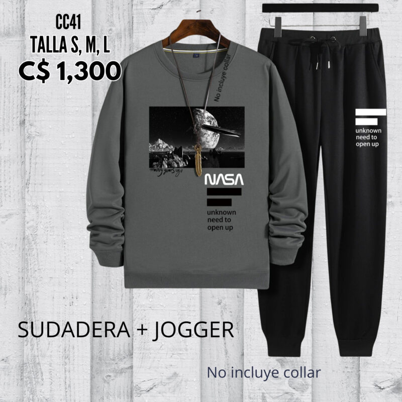 Conjunto con jogger.--CC41