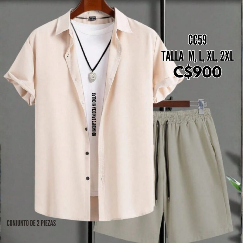 Conjunto con short.--CC59