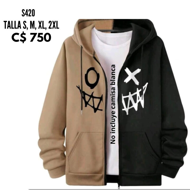 Sudadera con capucha.--S420