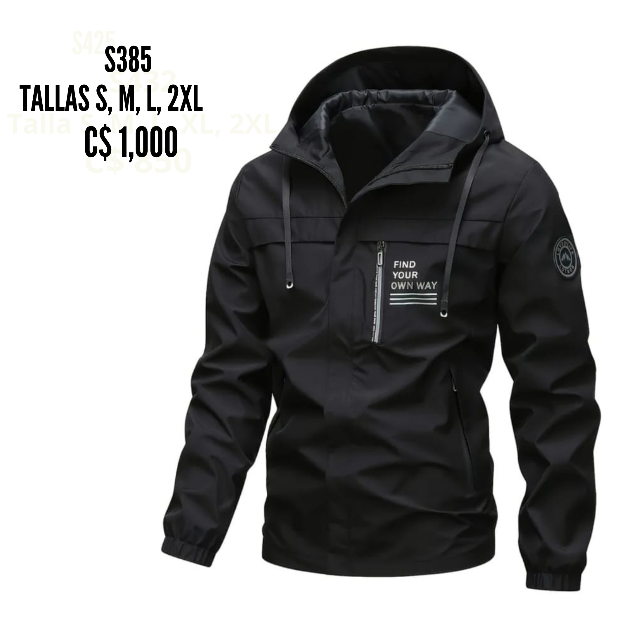 Chaqueta estampado de FYOW.-- S385