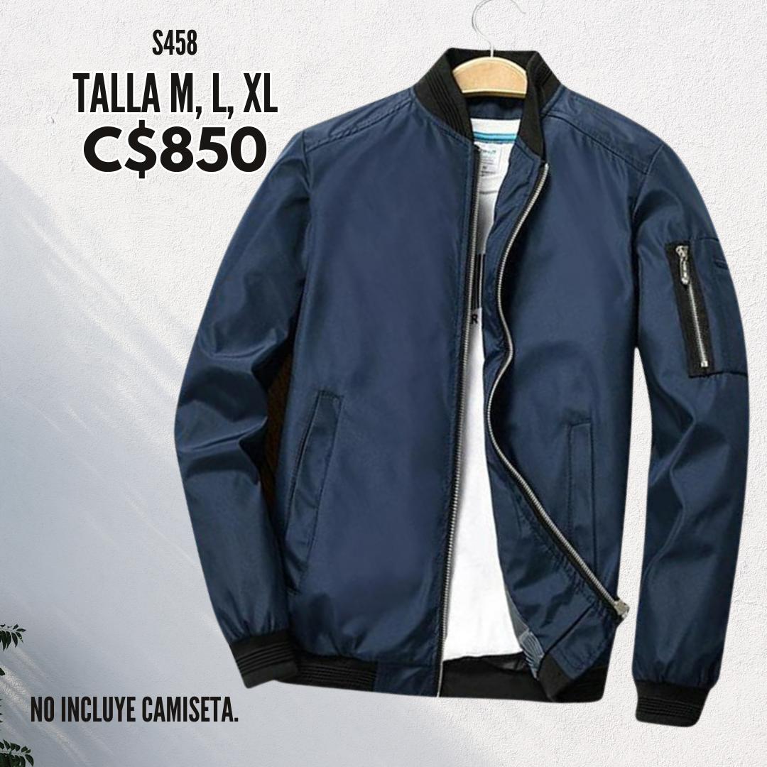 Chaqueta estilo impermeable.--S458