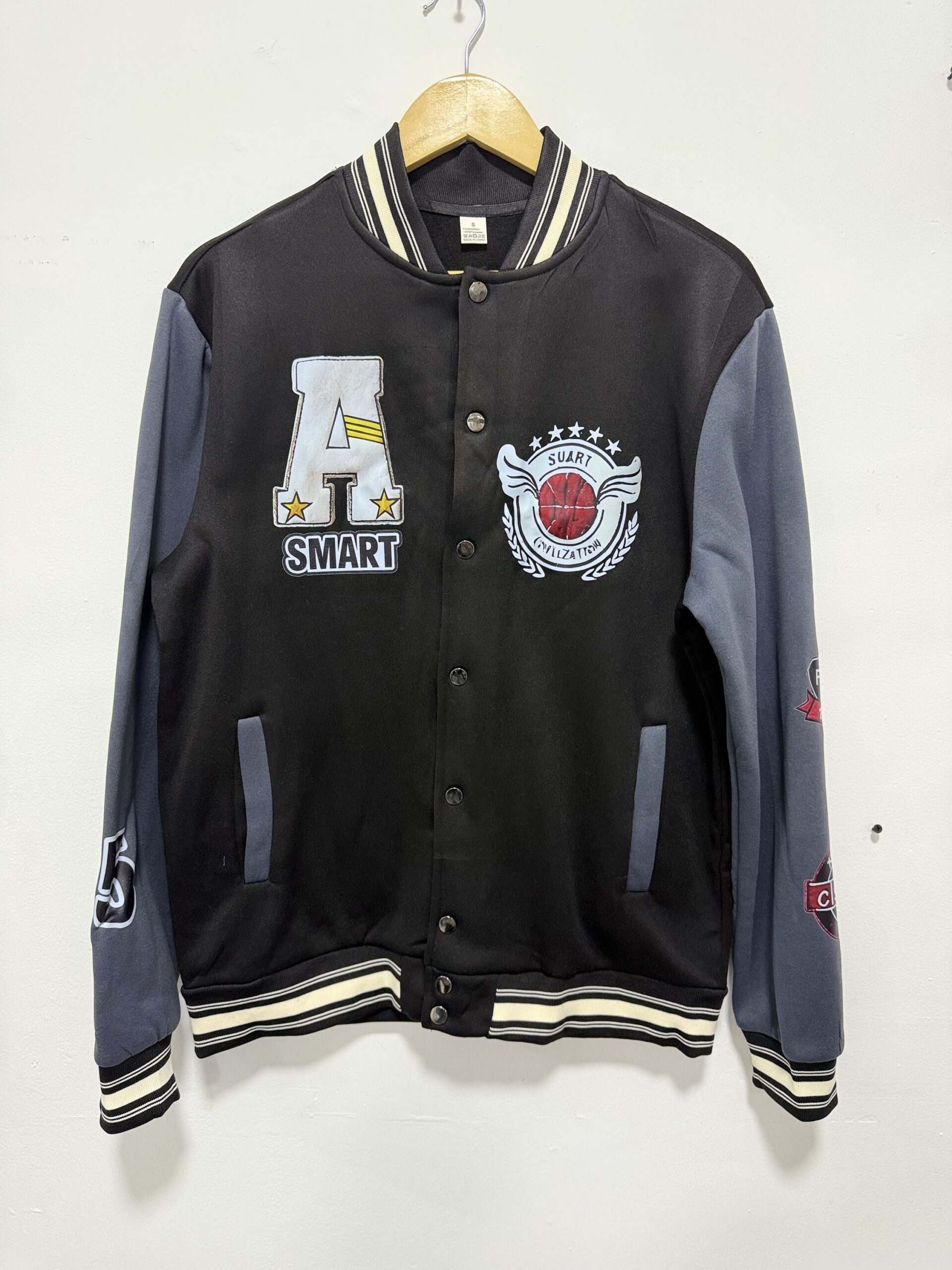 Chaqueta estilo universitaria - S451