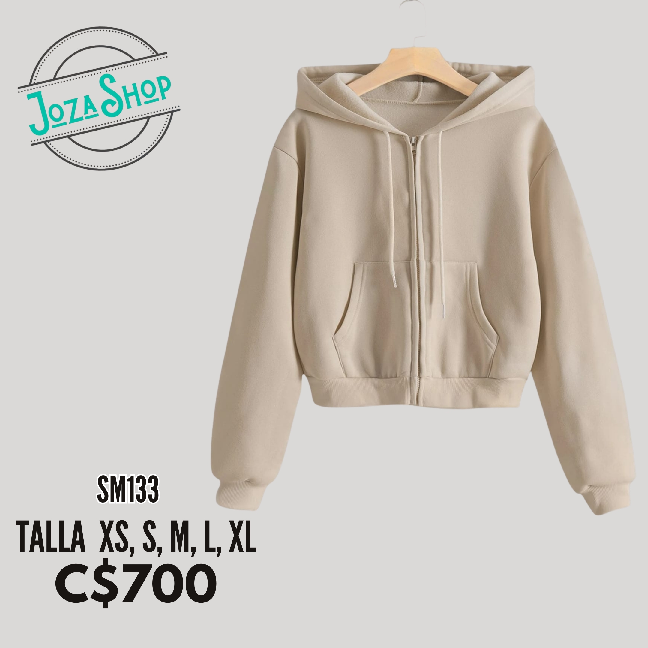 Chaqueta con capucha,--SM133
