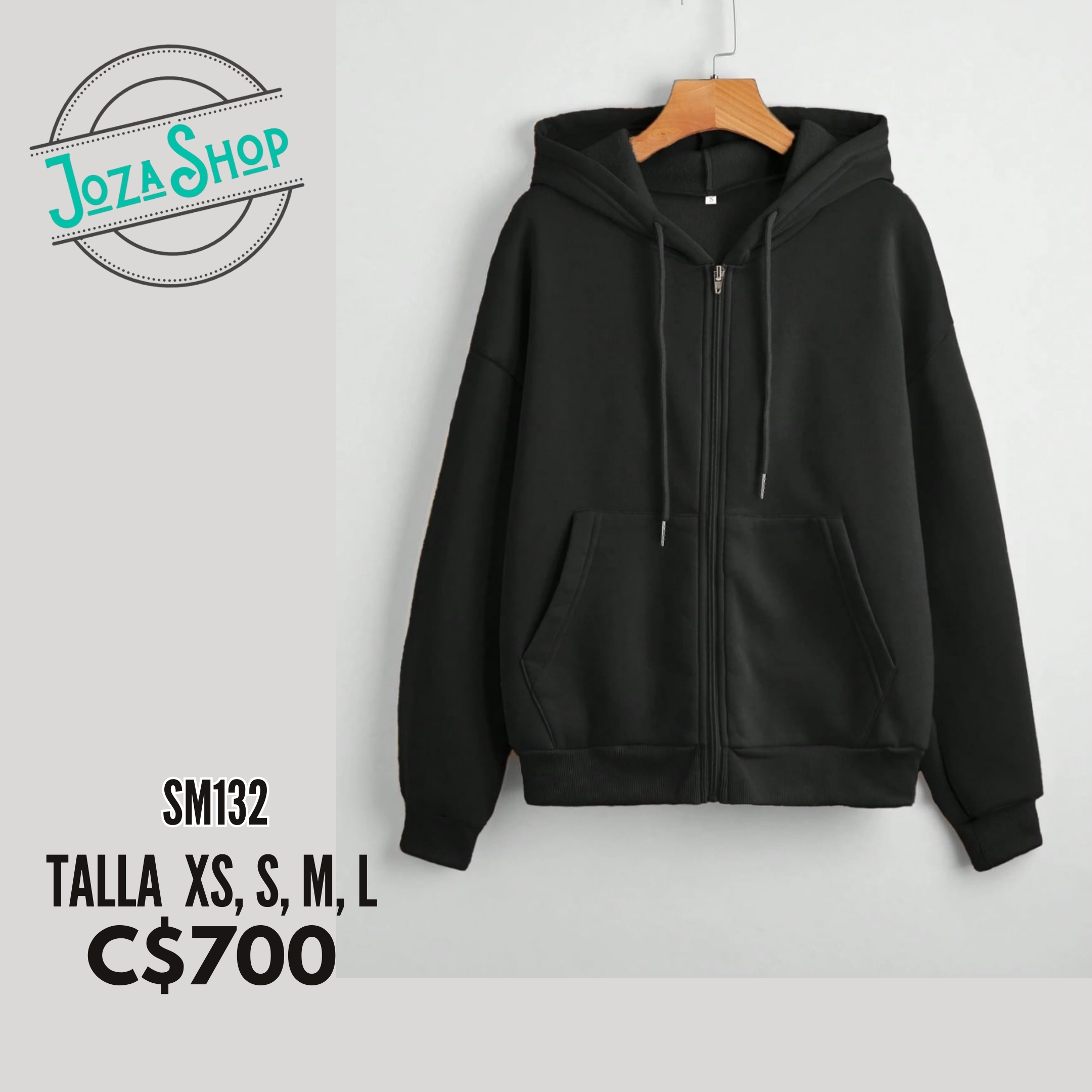 Chaqueta con capucha,--SM132
