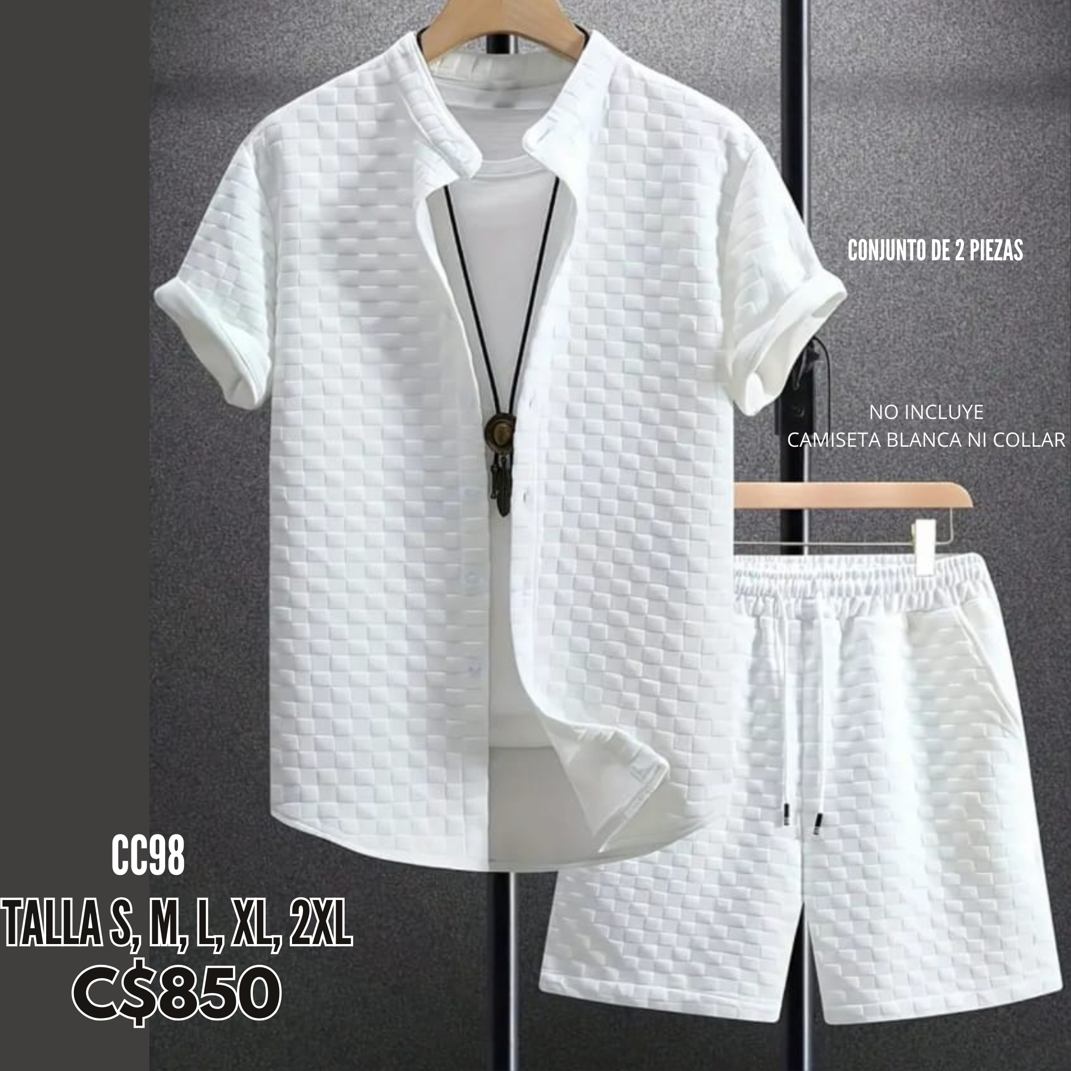 Conjunto con short.--CC98