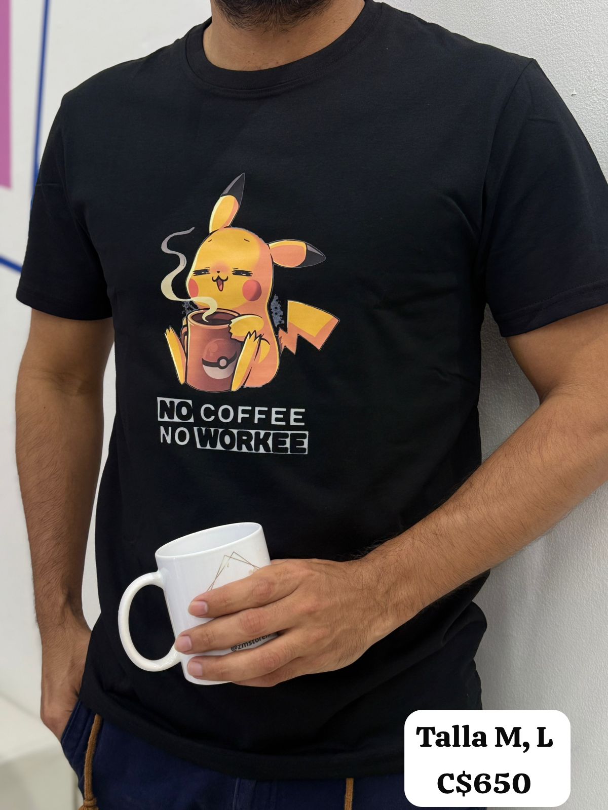 Camisa de pikachu.--JZ1